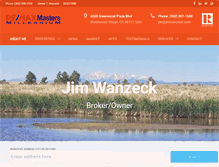 Tablet Screenshot of jimwanzeck.com